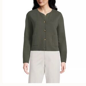Women’s Fine Gauge Cotton Milano Blazer Sweater